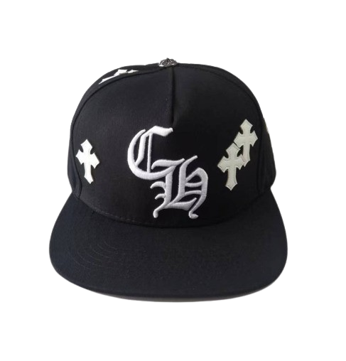 Chrome Hearts CH Cross Hat Black