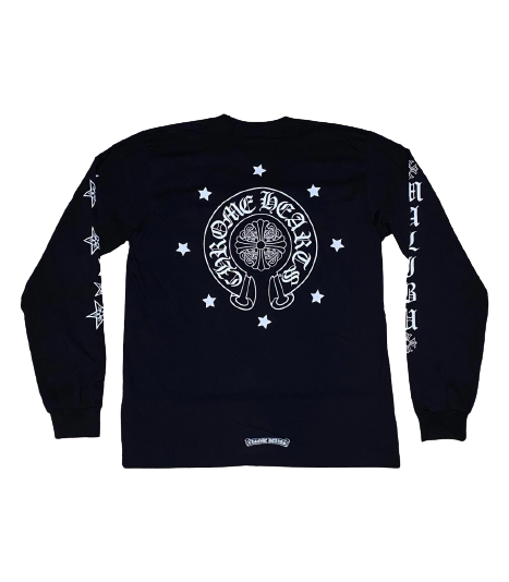 Chrome Hearts Malibu Exclusive Stars L/S Sweatshirt