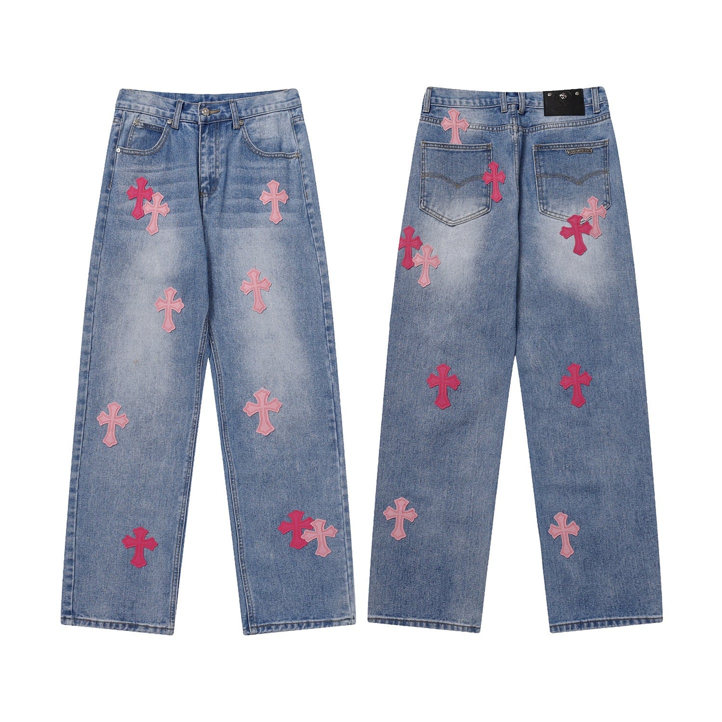 Chrome Hearts Denim Fiends blue Jeans