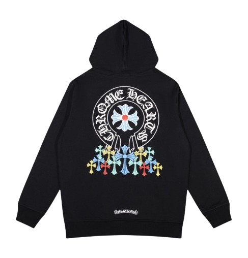 Chrome Hearts Script Black Hoodie