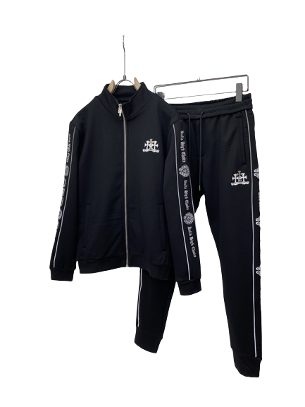 chrome heart Black tracksuit